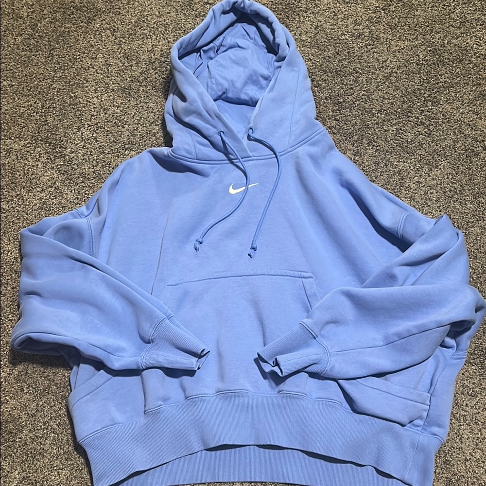 Nike Women's Blue Hoodie
